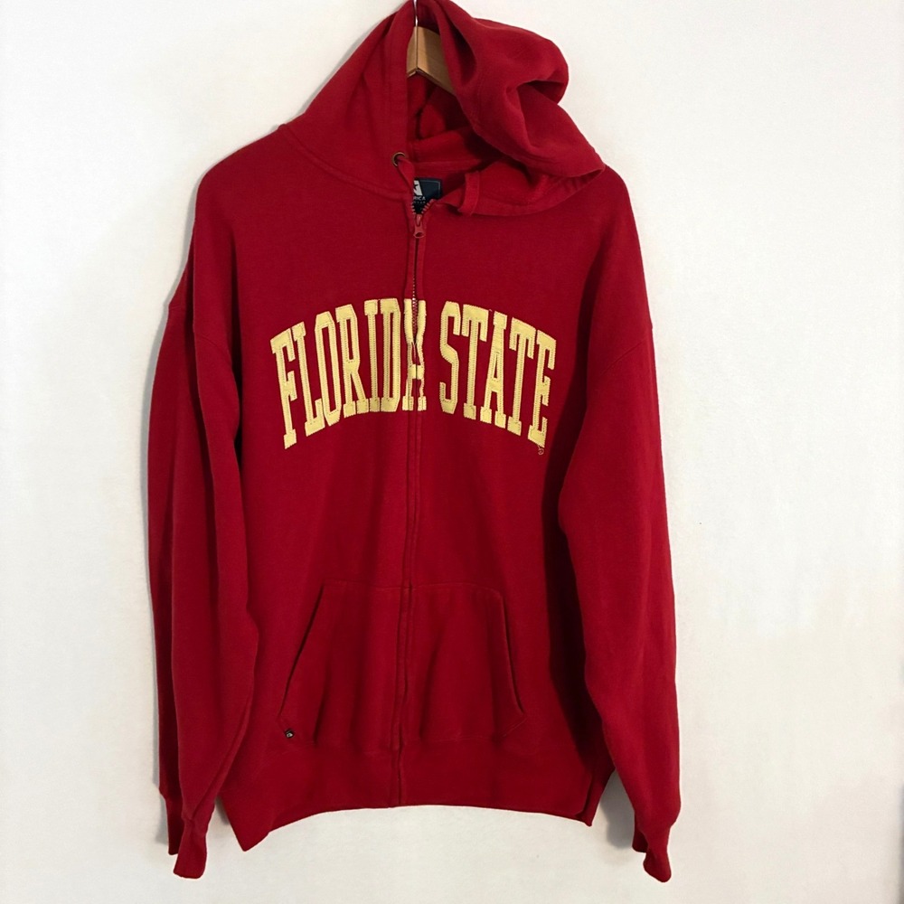 Florida State Seminoles Hoodie Mens XL Logo Athletic Pullover Sweater FSU
